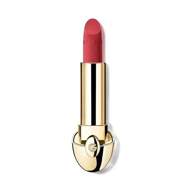 Combo Vỏ Son + Son Guerlain Rouge G Velvet Refill 366 Le Rose Pompon Màu Hồng Hoa - Son Môi - Vua Hàng Hiệu