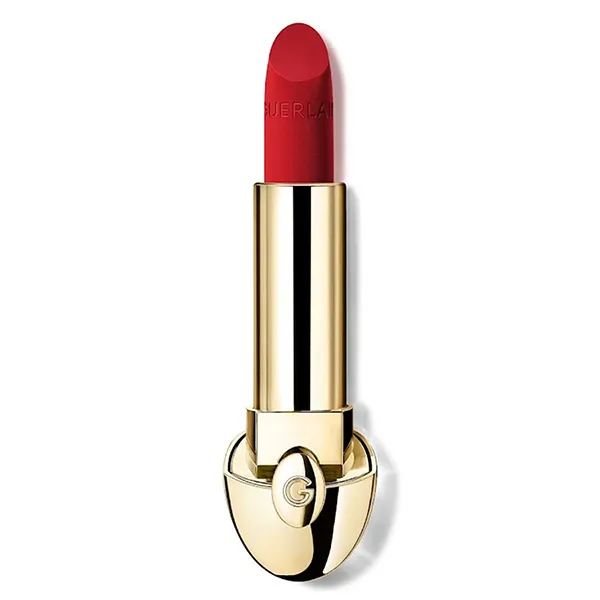Combo Vỏ + Son Guerlain Rouge G Lipstick Velvet Refill 880 Le Rouge Rubis Màu Đỏ Ruby - Son Môi - Vua Hàng Hiệu