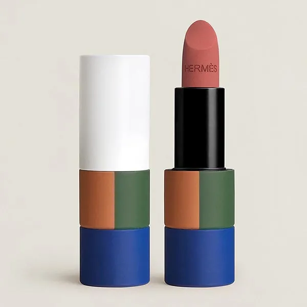 Son Hermès Rouge Matte Lipstick Limited Edition 23 Beige Doblis Màu Be Hồng