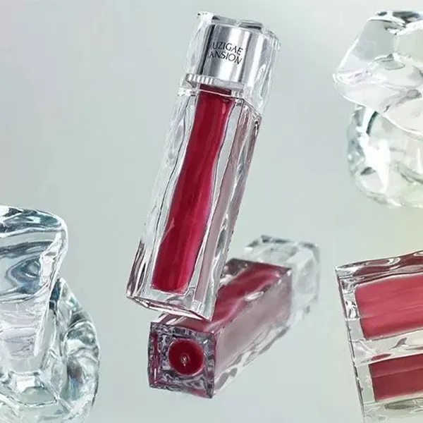 Son Kem Bóng Muzigae Mansion Icy Glow 08 Slay Màu Đỏ Hồng Đất 5.3ml - Son Môi - Vua Hàng Hiệu