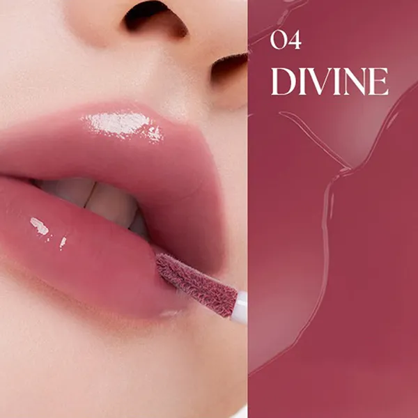 Son Kem Bóng Muzigae Mansion Renewal Icy Glow 04 Divine Màu Hồng Đất Tím - Son Môi - Vua Hàng Hiệu