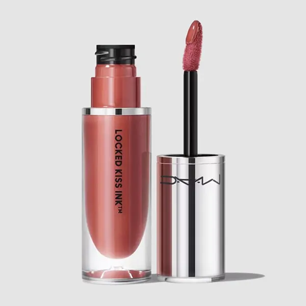 Son Kem MAC Locked Kiss Ink 24HR Lipcolour 60 Mull It Over And Over Màu Hồng Đào - Son Môi - Vua Hàng Hiệu