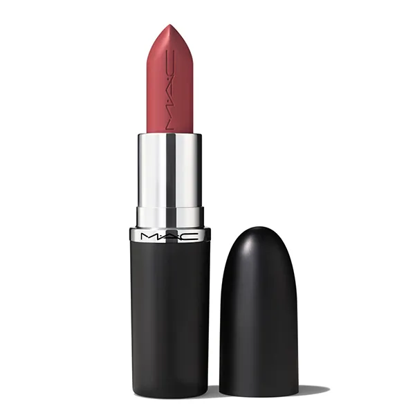 Son MAC Ximal Sleek Satin Lipstick 824 Sitting Pretty Màu Hồng Đào - Son Môi - Vua Hàng Hiệu