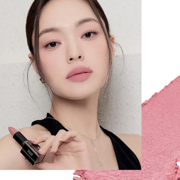 Son Muzigae Mansion MoodWear Blur Lipstick 005 Babe Màu Hồng Lạnh