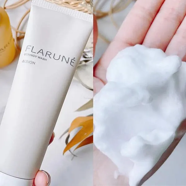 Sữa Rửa Mặt Tạo Bọt Albion Flarune Stringy Wash 120g - Sữa Rửa Mặt - Vua Hàng Hiệu