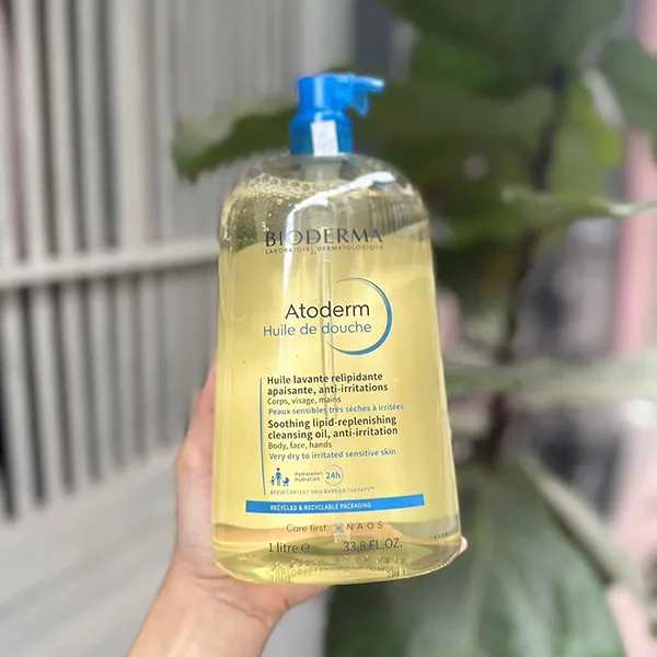 Sữa Tắm Bioderma Atoderm Huile De Douche Shower Oil 1000ml - Mỹ phẩm - Vua Hàng Hiệu