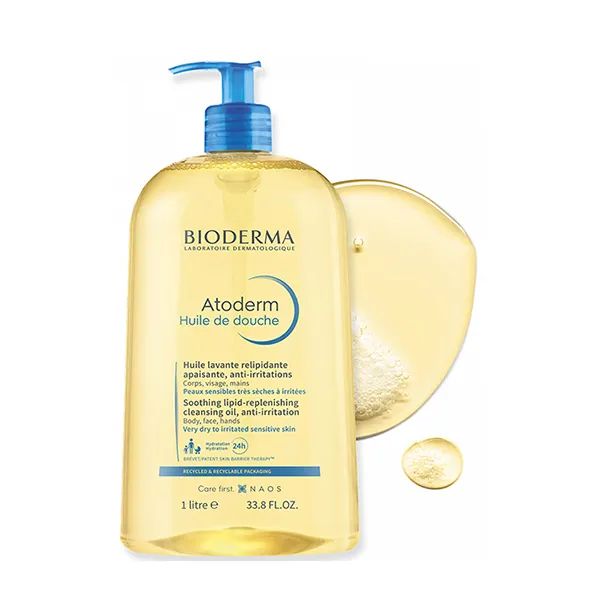 Sữa Tắm Bioderma Atoderm Huile De Douche Shower Oil 1000ml - Mỹ phẩm - Vua Hàng Hiệu