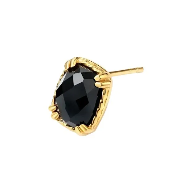 Khuyên Tai Nữ LiLi Jewelry Đính Đá Mã Não 228148 Artemis Earrings Màu Vàng Đen - Trang sức - Vua Hàng Hiệu