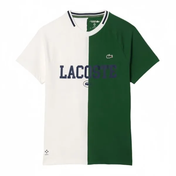 Áo Thun Nam Lacoste Daniil Medvedev Ultra T-Shirt TH7538-737 Màu Xanh Trắng Size 3 - Thời trang - Vua Hàng Hiệu