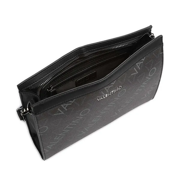 Túi Cầm Tay Nam Valentino Black Zefir Toiletry Bag Màu Đen - Túi xách - Vua Hàng Hiệu