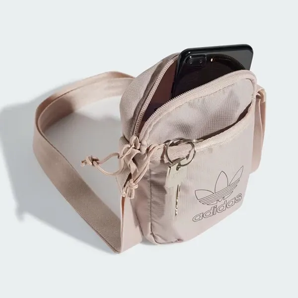 Túi Đeo Chéo Adidas Adicolor Festival Crossbody Bag IX7516 Màu Nâu Nhạt - Túi xách - Vua Hàng Hiệu