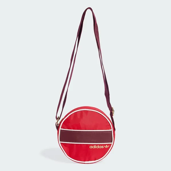 Túi Đeo Chéo Adidas Round Crossbody Bag IX7448 Màu Đỏ - Túi xách - Vua Hàng Hiệu