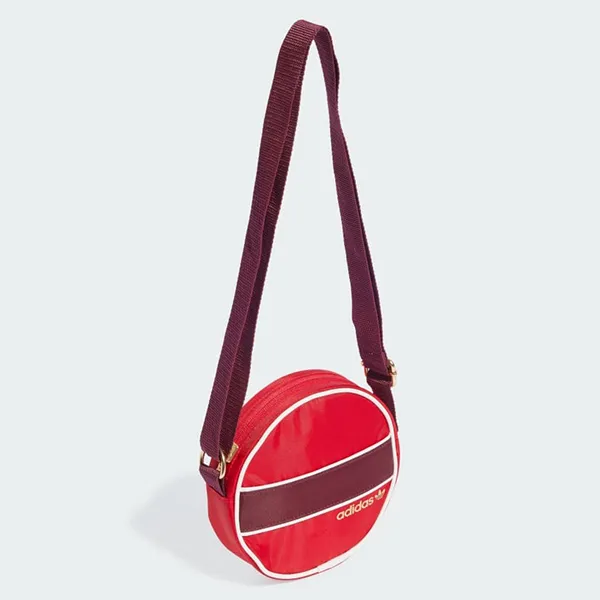 Túi Đeo Chéo Adidas Round Crossbody Bag IX7448 Màu Đỏ - Túi xách - Vua Hàng Hiệu