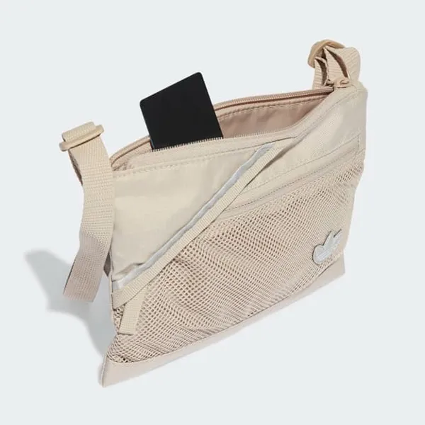 Túi Đeo Chéo Adidas Sacoche Adicolor Wonder Beige IL4828 Màu Be