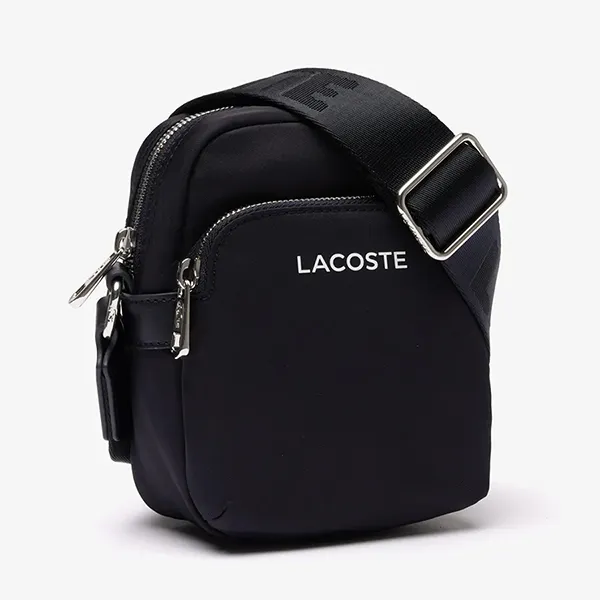 Túi Đeo Chéo Lacoste Unisex Active Crossbody Bag NU4350 Màu Đen - Túi xách - Vua Hàng Hiệu