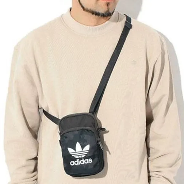 Túi Đeo Chéo Nam Adidas Camo Festival Bag Utility Black IT7552 Màu Đen - Túi xách - Vua Hàng Hiệu