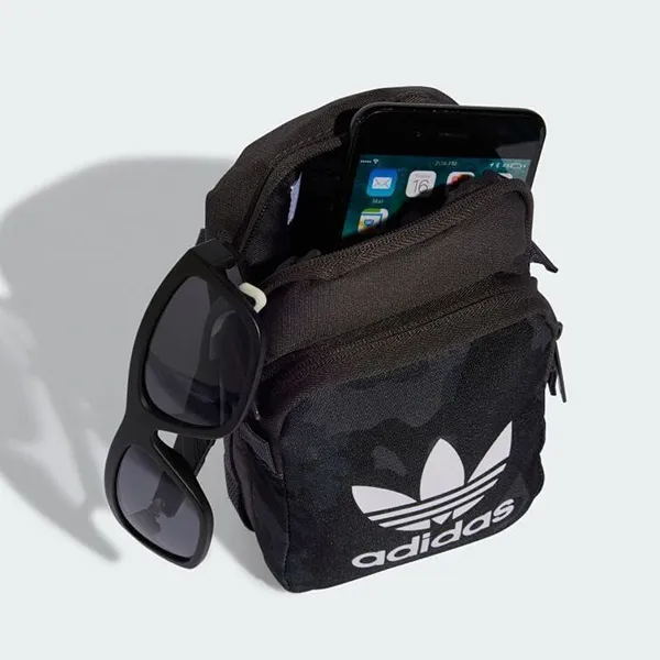 Túi Đeo Chéo Nam Adidas Camo Festival Bag Utility Black IT7552 Màu Đen - Túi xách - Vua Hàng Hiệu
