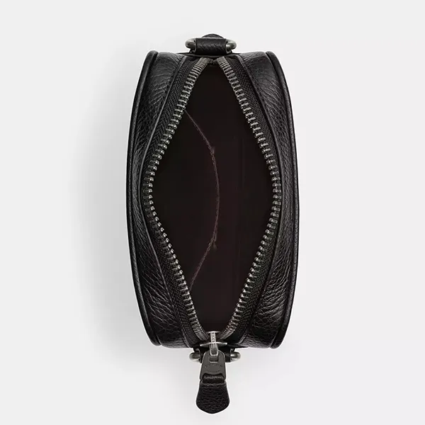 Túi Đeo Chéo Nam Coach Sullivan Crossbody In Signature Canvas CW388 Màu Nâu/Đen