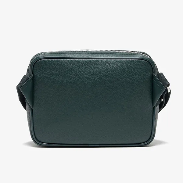 Túi Đeo Chéo Nam Lacoste Angy Men's Crossbody Bag NH4561-B43 Màu Xanh Green - Túi xách - Vua Hàng Hiệu