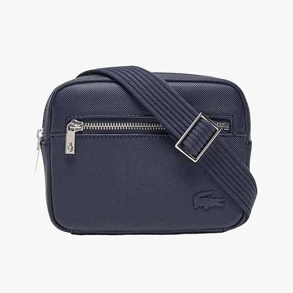 Túi Đeo Chéo Nam Lacoste Classic NH4588HC 021 Bag Màu Xanh Navy L