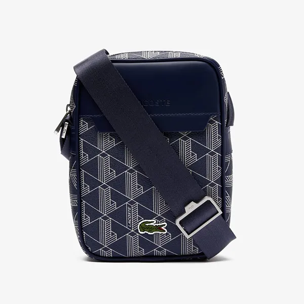 Túi Đeo Chéo Nam Lacoste Men's Crossbody Bag The Blend NH4482 - M83 Màu Xanh Navy - Túi xách - Vua Hàng Hiệu