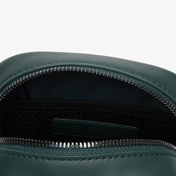 Túi Đeo Chéo Nam Lacoste Small Monogram Crossbody Bag NH4399 - B43 Màu Xanh Green