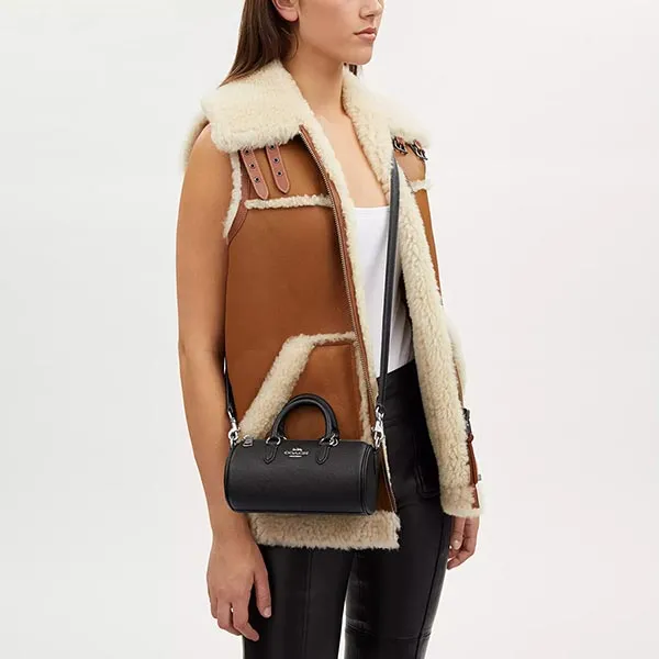 Túi Đeo Chéo Nữ Coach Lacey Crossbody Bag CO991 Màu Đen