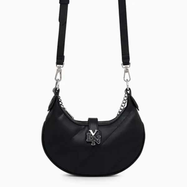 Túi Đeo Chéo Nữ Lyn Amelia Mini Crossbody Bag Black LL24FBF328 Màu Đen