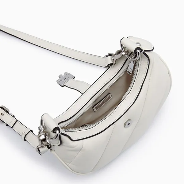 Túi Đeo Chéo Nữ Lyn Amelia Mini Crossbody Bag White LL24FBF328 Màu Trắng