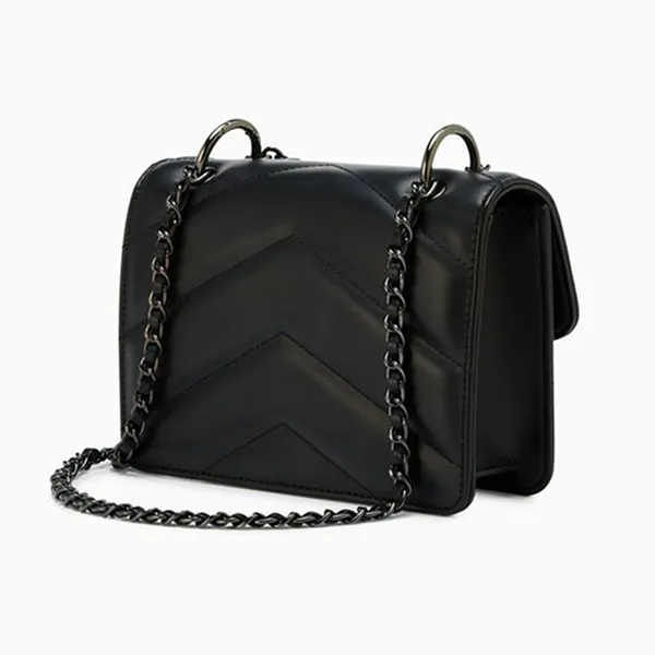 Túi Đeo Chéo Nữ Lyn Lucy Crossbody Bag LL24FBF331 Black Màu Đen