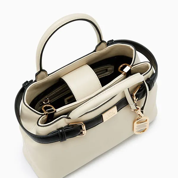 Túi Đeo Chéo Nữ Lyn Matina S Crossbody Bag LL24FBF364 Light Beige
