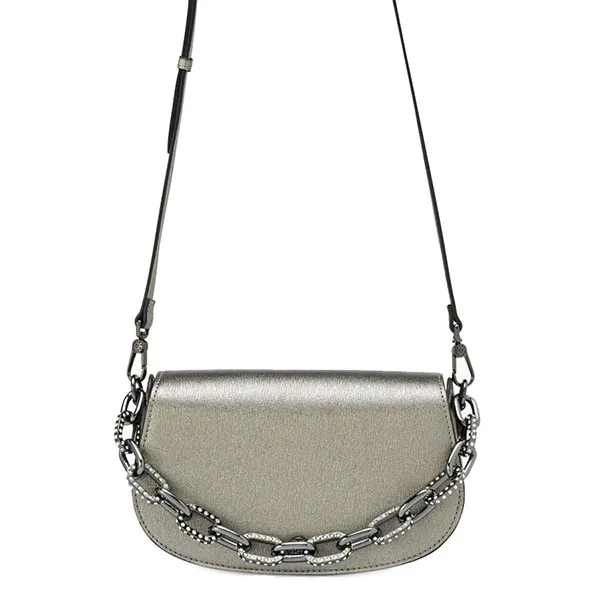 Túi Đeo Chéo Nữ Lyn Minnie M Clutch LL24FBF212 Màu Xám