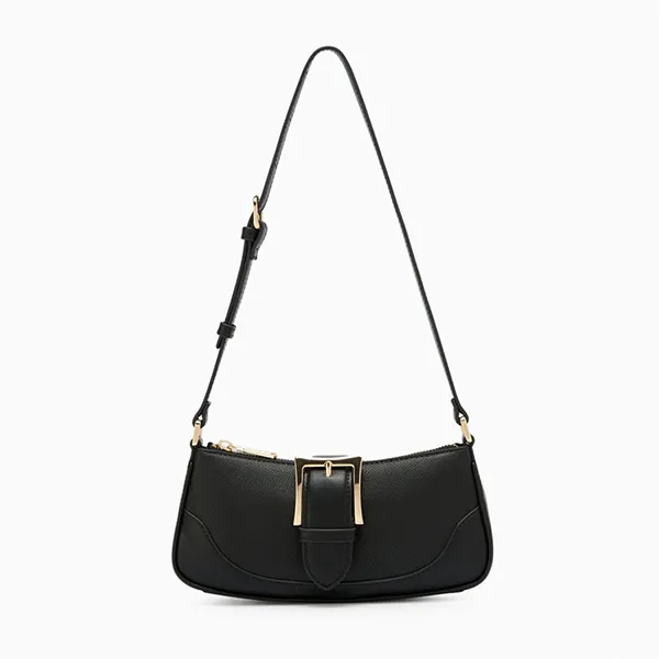 Túi Đeo Chéo Nữ Lyn Monro Mini Shoulder Bag LL24FBF370 Black Màu Đen