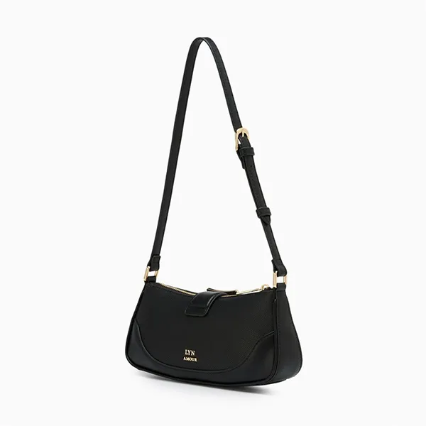 Túi Đeo Chéo Nữ Lyn Monro Mini Shoulder Bag LL24FBF370 Black Màu Đen