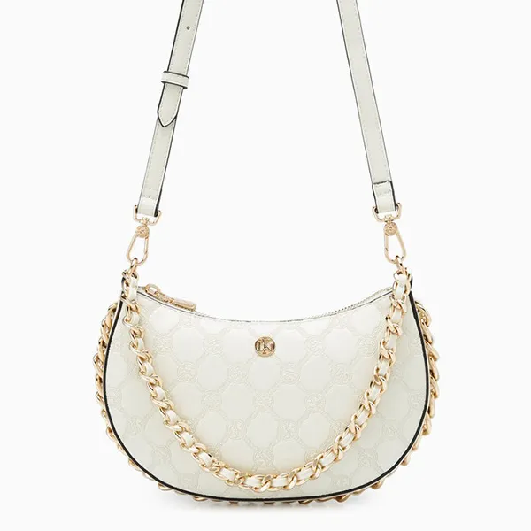 Túi Đeo Chéo Nữ Lyn Tyla Shoulder Bag Ivory LL24FBF392 Màu Trắng Ngà