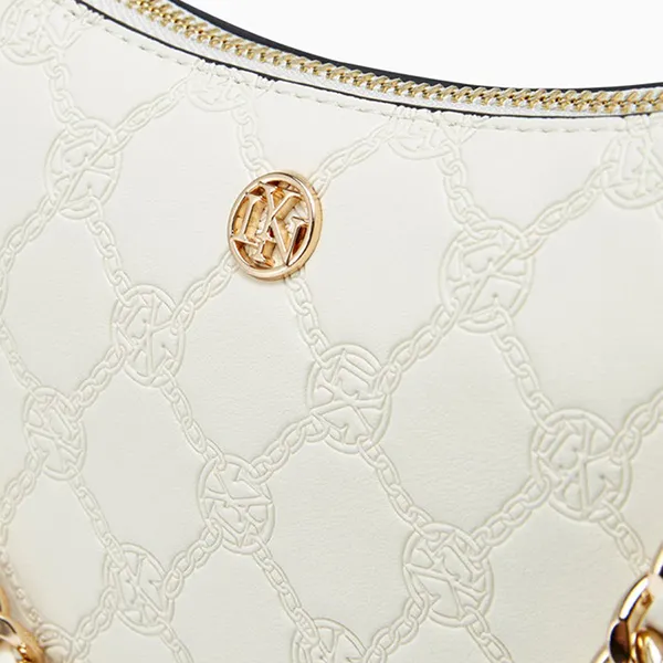 Túi Đeo Chéo Nữ Lyn Tyla Shoulder Bag Ivory LL24FBF392 Màu Trắng Ngà
