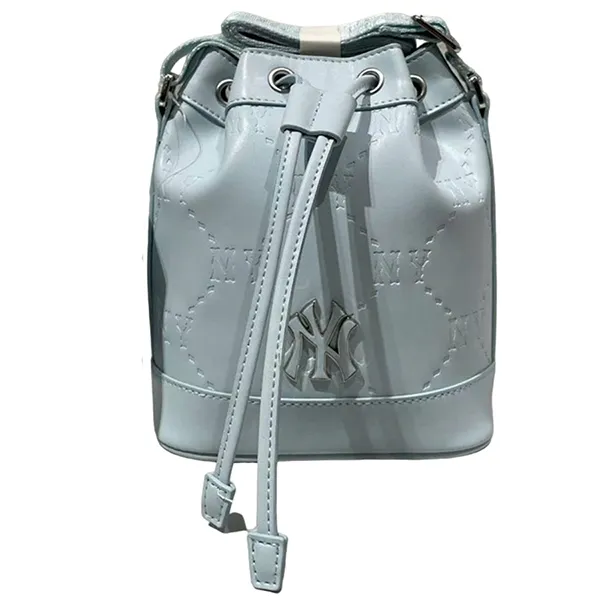 Túi Đeo Chéo Nữ MLB NY Monogram 7ACRMD65N Màu Hồng Xanh Pastel - Túi xách - Vua Hàng Hiệu