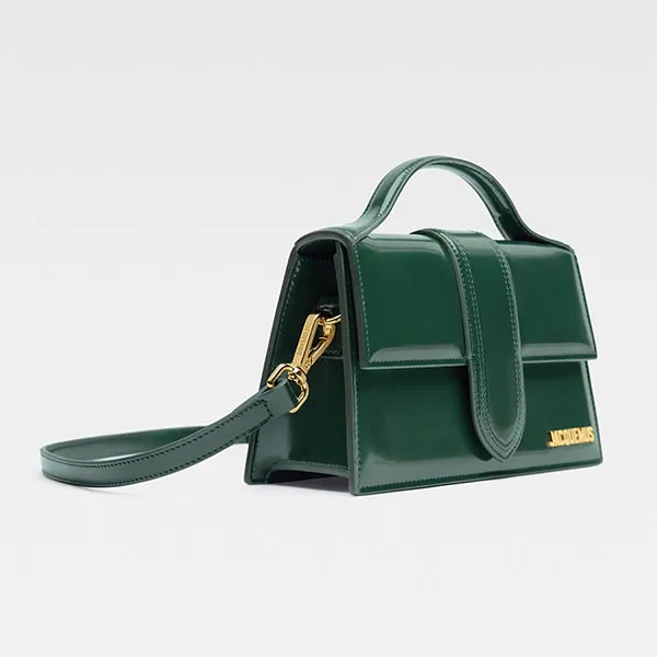 Túi Đeo Vai Nữ Jacquemus The Large Bambino Shouder Bag Dark Green 213BA007-3128-590 Màu Xanh Đậm - Túi xách - Vua Hàng Hiệu