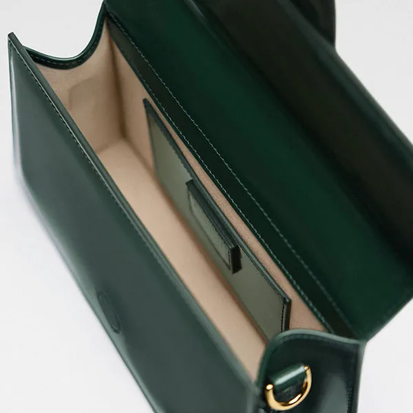 Túi Đeo Vai Nữ Jacquemus The Large Bambino Shouder Bag Dark Green 213BA007-3128-590 Màu Xanh Đậm - Túi xách - Vua Hàng Hiệu