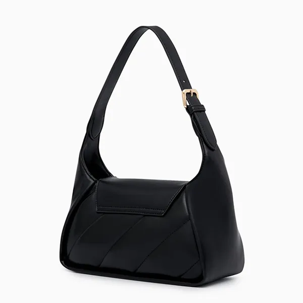 Túi Đeo Vai Nữ Lyn Amelia Shoulder Bag Black LL24FBF325 Màu Đen - Túi xách - Vua Hàng Hiệu