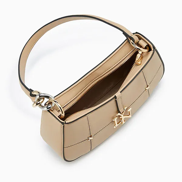 Túi Đeo Vai Nữ Lyn Brighton Patchy S Shoulder Bag LL24WBS409 Màu Be