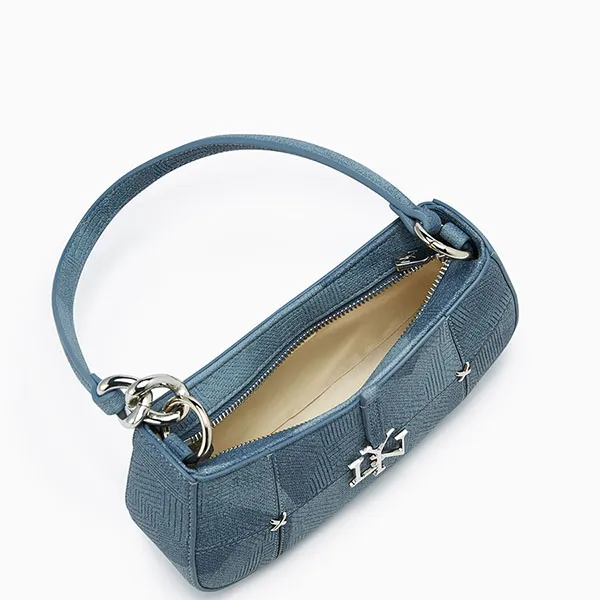 Túi Đeo Vai Nữ Lyn Brighton Patchy S Shoulder Bag LL24WBS409 Màu Xanh Blue
