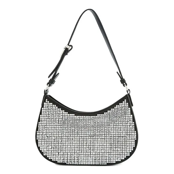 Túi Đeo Vai Nữ Lyn Galaxia Infinite 2 Shoulder Bag LL24MBF414 Màu Đen