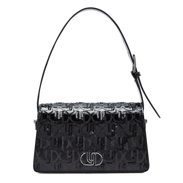Túi Đeo Vai Nữ Lyn Halsey Infinite Shoulder Bag Black LL24MBF412 Màu Đen - Túi xách - Vua Hàng Hiệu
