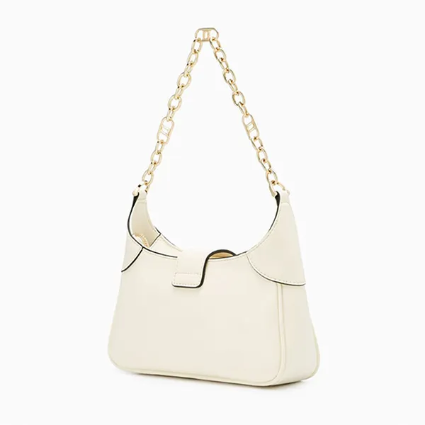Túi Đeo Vai Nữ Lyn Letitia Embossed S Shoulder Bag LL24FBS337 Ivory Màu Trắng Ngà