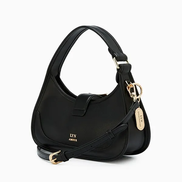 Túi Đeo Vai Nữ Lyn Monro Shoulder Bag LL24FBF368 Black Màu Đen