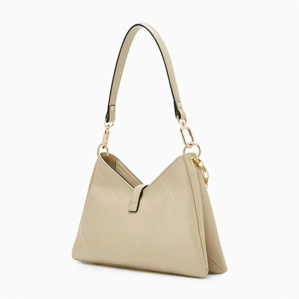 Túi Đeo Vai Nữ Lyn Prisma M Shoulder Bag Beige LL24FBS175 Màu Be