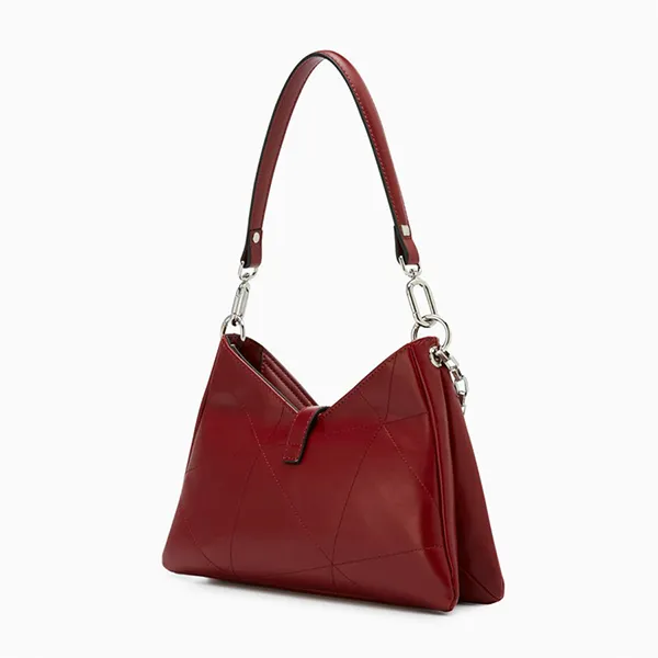 Túi Đeo Vai Nữ Lyn Prisma M Shoulder Bag Red LL24FBS175 Màu Đỏ