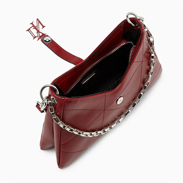 Túi Đeo Vai Nữ Lyn Prisma M Shoulder Bag Red LL24FBS175 Màu Đỏ