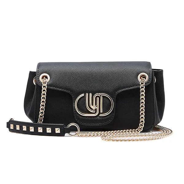 Túi Đeo Vai Nữ Lyn Simone Infinite S Crossbody Bag Black LL24MBF405 Màu Đen - Túi xách - Vua Hàng Hiệu